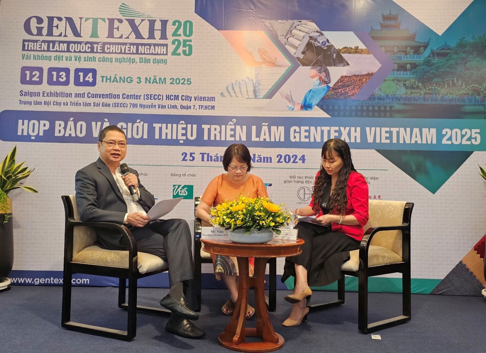Lần đầu tiên triển lãm chuyên ngành về vải không dệt - GENTEXH Vietnam 2025